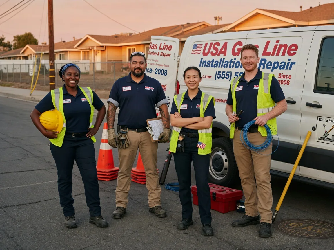 Gas Line Installation company in Groveland, IL