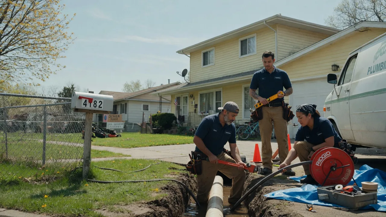 Gas Line Repair in Groveland, IL near me